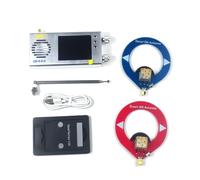 Agwuoetr Récepteur Radio Pleine Bande TEF6686, Radio Stéréo AM FM Numérique Portable avec Écran LCD de 3,2 Pouces, Batterie 7000 MAh (Argent)
