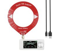 Agwuoetr Récepteur Radio SI4732 10Khz-180Mhz AM FM Radio, Radio Portable à Bande Complète HF SW MW VHF Mini SI4732