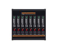 Agwuoetr RT- DC DC Solid State Relay Module Protection de Fusibles sans Contact 5-24V Board D'Amplificateur AC pour Les Applications PLC 8 Way