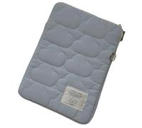 Agwuoetr Sac D'Ordinateur Portable Antichoc Adapté pour Ordinateur Portable de 15 à 15,6 Pouces, Sac de Rangement Bleu