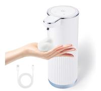 Agwuoetr Savon Moussant sans Contact Dispense Le Distributeur de Savon Automatique Dispentier sans Contact pour Salle de Bain, Cuisine