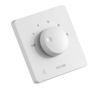 Agwuoetr Sécurité Professionnelle 5 Gears Tuning Bouton 50W Volume Contrôle 50 Volume Contrôle pour Les Haut-Parleurs Home Blanc