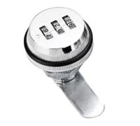 Agwuoetr Serrure à Came à Combinaison à 3 Chiffres 30 mm Serrure à Mot de Passe Sans Clé Serrures Mécaniques pour Armoire de Boîte Aux Lettres pour Porte D'Armoire de Boîte Aux Lettres C