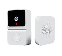 Agwuoetr Sonnette Vidéo Tuya avec Caméra de Sécurité et Carillon, Stockage Cloud, Vision Nocturne et Sonnette Vidéo Intelligente.