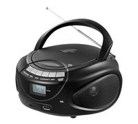 Agwuoetr Student Learning Portable CD Cassette Lecteur Bluetooth AM/FM Radio Radio MP3 Multifonctionnel Stéréo Music Player EU