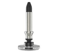 Agwuoetr Stylo Capacitif avec Ventouse et Embout Métallique Transparent, Type de Tampon de Stylet, Embout de Stylo à Disque Remplaçable, 100 Pièces