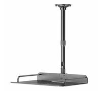 Agwuoetr Support de Plafond pour Projecteur avec Plateau de Fixation Murale pour Caméras et Projecteurs, Idéal pour Les Visioconférences et Le Bureau à Domicile. Ajustable de 40 à 80 Cm.