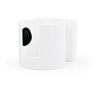 Agwuoetr Support de Tasse d'eau Multifonctionnel en PLA, Compatible avec Simulateur de Vol de Course, Profil en Aluminium Blanc.