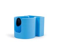 Agwuoetr Support de Tasse d'eau Multifonctionnel en PLA, Compatible avec Simulateur de Vol de Course, Profil en Aluminium Bleu.