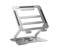 Agwuoetr Support D'Ordinateur Portable Pliable à 360 ° Rotation de Hauteur de Hauteur de Support Réglable