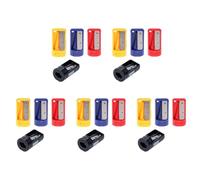Agwuoetr Taille-Crayon de Menuisier - Pack de 20 Taille-Crayon Manuel pour Crayons de Menuisier Plats, Outil D'Affûtage de Crayon Portable