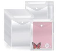 Agwuoetr Tampon D'Organisateur D'Autocollant Imperméable et Sac de Rangement Enveloppes Réutilisables