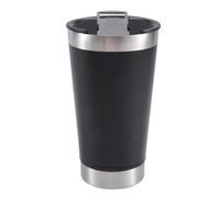 Agwuoetr Tasses à Bière Froide avec Couvercle Décapsuleur en Acier Inoxydable, Tasses à Café d'eau Isolantes pour Thé, Isolation Thermique, Verres Durables, Installation Facile