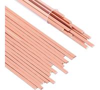 Agwuoetr Tiges de Soudage Brazage 30 Bâtons Solder Copper Phosphor Industry Grade pour la Climatisation, Réfrigérateur Cold Storage