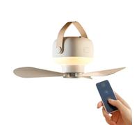 Agwuoetr Ventilateur Portable Ventilateur de Plafond Dortoir D'Électricité Ventilateur Électrique Charge USB Camping Extérieur Maison Petite Taille