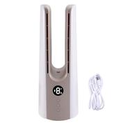 Agwuoetr Ventilateur Sans Lame Rechargeable Mini Refroidisseur Rechargeable Ventilateur D'Air Froid pour