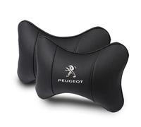 AGYF Lot de 2 Coussins d'appui-tête de Voiture pour Peugeot Expert 1995-2025, Appui Tete Voiture, Coussin Appuie Tête Voiture, pour la Conduite et Les Voyages,Black