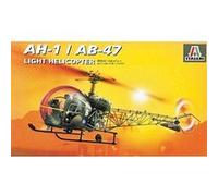 Italeri Maquette d'avion AH-1/AB-47 Échelle 1:72