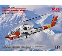 Maquette Hélicoptère Ah-1g 'arctic Cobra' Us Helicopter Icm 32063 1/32ème Maque