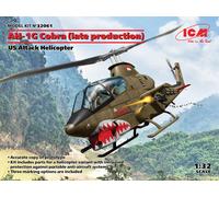 Ah-1g Cobra (Late Production), US Attack Hélicoptère 1:3 2 Plastique Model Kit