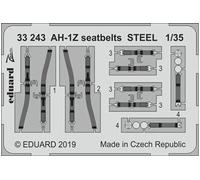 Ah-1z Seatbelts Steel For Academy - 1:32e - Accessories