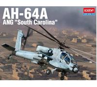 Ah-64A ANG Caroline Du Sud Hélicoptère 1:35 Kit De Modèle En Plastique ACADEMY