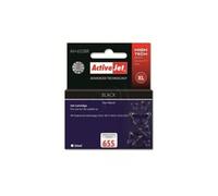 ActiveJet AH-655BR Premium version - 20 ml - noir - compatible - cartouche d'encre (alternative pour : HP 655) - pour HP Deskjet Ink Advantage 3525, Ink Advantage 46XX, Ink Advantage 5525, Ink Advanta
