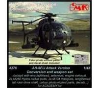 AH-6F/AH-6J Little Bird (Attack) Conversion et set d'armement (conçu pour les maquettes Academy) USA G