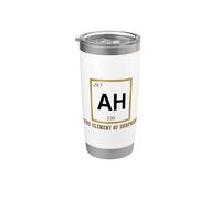 Ah The Element of Surprise Chemistry Science Humor Gobelet isotherme en acier inoxydable double paroi