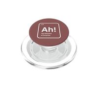 Ah The Element of Surprise Drôle Chimie Science Humour PopSockets PopGrip pour MagSafe