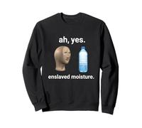 Ah Yes Enslaved Levure UnHinged College Dark Humor Gen Z Meme Sweatshirt
