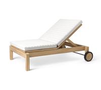 AH604 Chaise longue de jardin en teck Outdoor Carl Hansen & Søn - 5715397074347