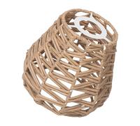 Ahades À Lampadaires En Rotin Tissez La Texture En Plastique Du Pendentif Intérieur Parfait Pour La Chambre Et Le Restaurant Décorant Un Petit Rotin