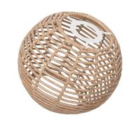 Ahades À Lampadaires En Rotin Tissez La Texture En Plastique Du Pendentif Intérieur Parfait Pour La Chambre Et Le Restaurant Décorant Un Petit Rotin