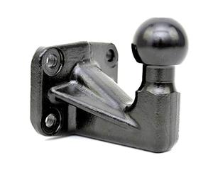 AHAKA Plaque de Fixation Attache Remorque Attelage Remorque Voiture 83 x 56 3500 kg 150 kg 23,5 KN