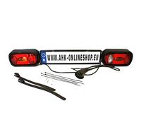 AHAKA TL13PMD36 Barre Lumineuse à 13 Broches pour Porte-vélos et remorques