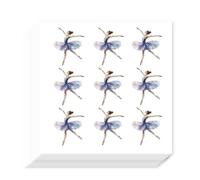 AHANDMAKER Lot de 180 autocollants de danseuse de ballet avec des poses de danse élégantes, parfaits pour le scrapbooking, les journaux, la fabrication de cartes, les cadeaux et la décoration