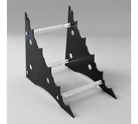 AHANDMAKER Présentoir à Couteaux en Acrylique (4 pièce) pour Couteaux | Porte Couteaux de Table Présentoir pour Couteaux de Collection Présentoir à Couteaux de Poche à un Niveau pour la Décoration