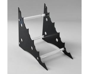 AHANDMAKER Présentoir à Couteaux en Acrylique (4 pièce) pour Couteaux | Porte Couteaux de Table Présentoir pour Couteaux de Collection Présentoir à Couteaux de Poche à un Niveau pour la Décoration
