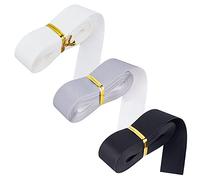 AHANDMAKER Ruban de Thermoscellage en Tissu TPU Plat, 3 Couleurs, Tissu D'Étanchéité Thermocollant Imperméable à l'eau, Ruban de Réparation Adhésif de Fusion, Bricolage(5.46 mètres pour Chaque)