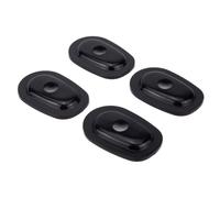 Aharon Support Clignotant Moto Lot de 4 - Adaptateur Clignotant LED M8/M10 - Plaque de Fixation ABS - Accessoire Moto Universel