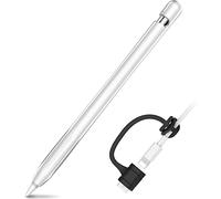 AHASTYLE Coque Apple Pencil 1ère Génération, Anti-Dérapante Silicone Case Cover Protection Apple Pencil 1st Génération [Kit d'attache D'adaptateur de Câble Ajouté] (1 Pack, Clear)