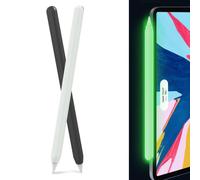 AhaStyle Coque en silicone ultra fine pour Apple Pencil 2ème génération et Apple Pencil Pro (2024) compatible avec le chargement magnétique et le double robinet