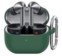 AhaStyle Coque Samsung Galaxy Buds 3 FE (2025) / Galaxy Buds3 Pro and Galaxy Buds 3 (2024) Silicone Étui Protection Anti-Rayures Housse Compatible avec Samsung Galaxy Buds3 Série (Vert Pin)