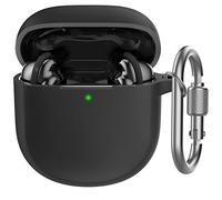 AHASTYLE Coque Silicone pour Bose QuietComfort/Ultra Earbuds II (2023) - Étui Protection Anti-Rayures Antichoc (Noir)