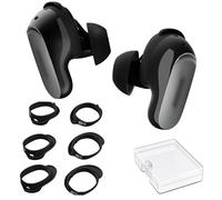 AhaStyle Crochets d'oreille pour Bose QuietComfort Ultra 2e Génération (2025) et QuietComfort Ultra (2023) [avec Étui Rangement Portable] - 3 Paires (S/M/L) - Embouts Sport Antidérapants en Silicone