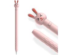 AhaStyle Mignon Dessinée Coque pour Apple Pencil 1ère Génération, Silicone Souple Case Cover Accessoires Protection Apple Pencil 1st Génération (Apple Pencil 1st, Lapin)