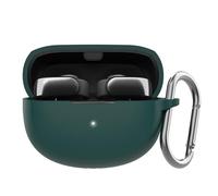 AhaStyle Silicone Coque pour New Bose Ultra Open Earbuds (2024) [Mousqueton en Métal Ajouté] Étui Protection Anti-Rayures Antichoc Housse pour New Bose Ultra Open Earbuds 2024(Vert Pine)