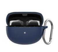 AhaStyle Silicone Coque pour New Bose Ultra Open Earbuds (2024) [Mousqueton en Métal Ajouté] Étui Protection Anti-Rayures Antichoc Housse pour New Bose Ultra Open Earbuds 2024(Bleu Nuit)