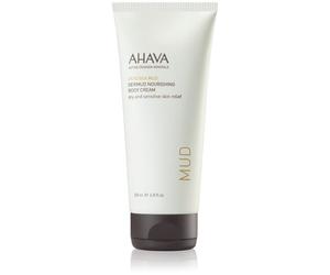 AHAVA Dead Sea Mud crème pour le corps nourrissante pour peaux sèches et sensibles 200 ml